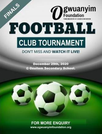 Ogwuanyim Football Tournament 2020
